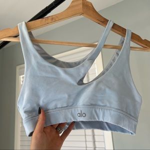 ALO Peak Bra Blue Size XS